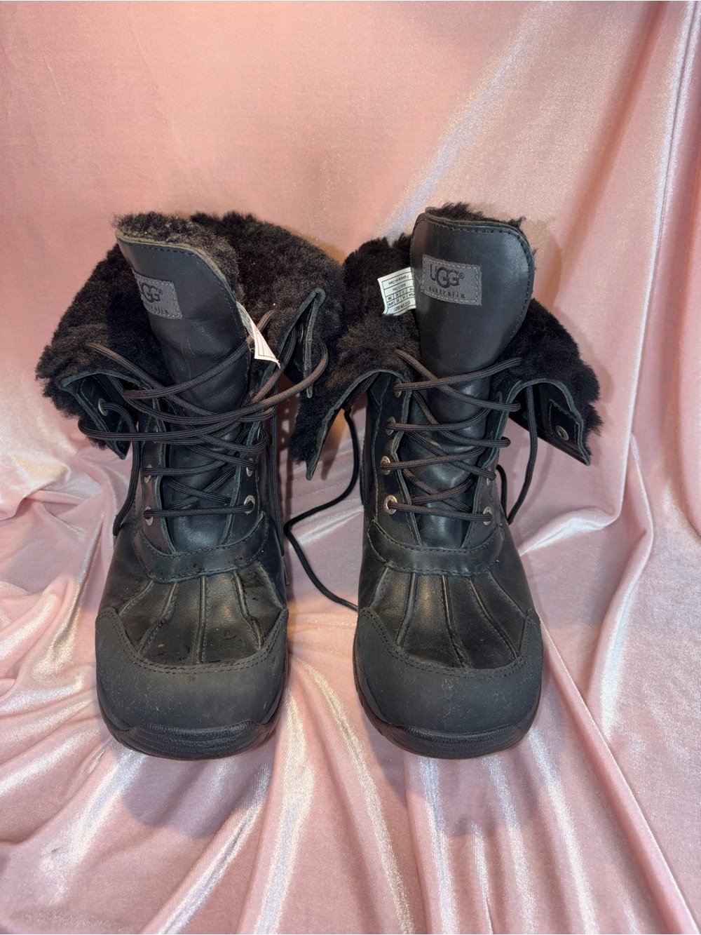 Authentic UGG Adirondack XXV Waterproof Winter Boots Men’s 10 Vibram